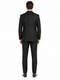Giorgio Fiorelli Men's 2 Button 3 Piece Modern Fit Suits Black Suit