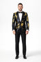 Mardi Gras Party Outfits For Guys - Mens Mardi Gras Costumes - Gold ~ Black