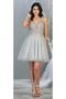 Dama Dresses for Quinceanera in Silver Style MQ1813 Quince Outfit