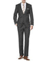 Gray Groomsmen Suits Mens 2 Button Modern Fit Suit Charcoal Grey - AlbertoNardoniStore