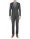 Gray Groomsmen Suits Mens Slim Modern Suit Grey - AlbertoNardoniStore