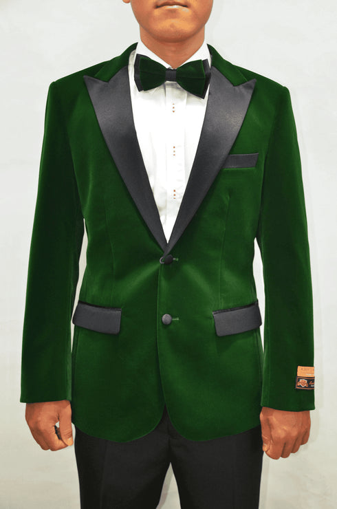 Mens Velvet Blazer Velvet Jacket Green Velvet Tuxedo Alberto Nardoni