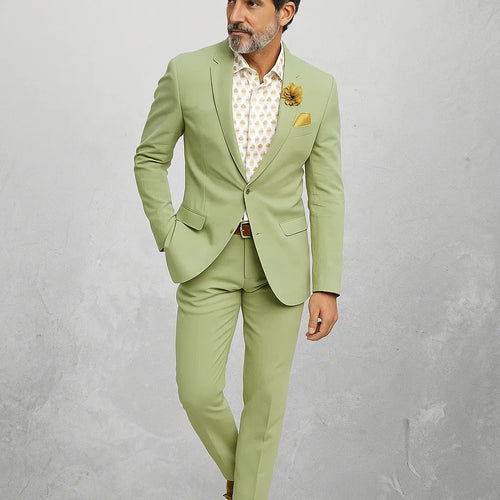 Sage Green Tuxedo And Wedding Suits
