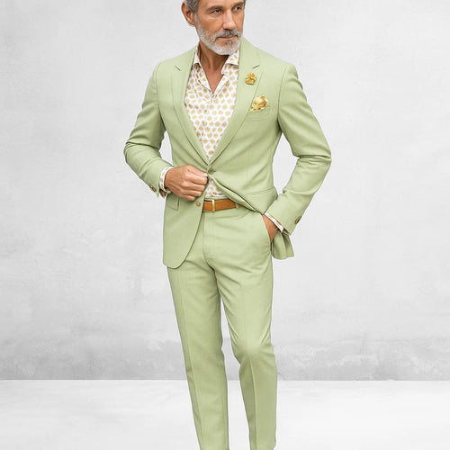 Sage Green Tuxedo And Wedding Suits