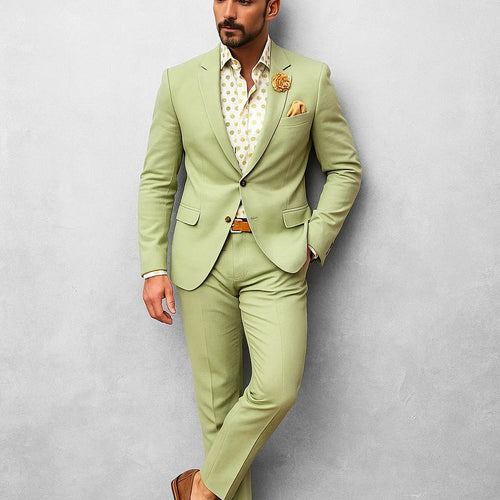 Sage Green Tuxedo And Wedding Suits