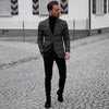 Men Groomsmens Suit Grey