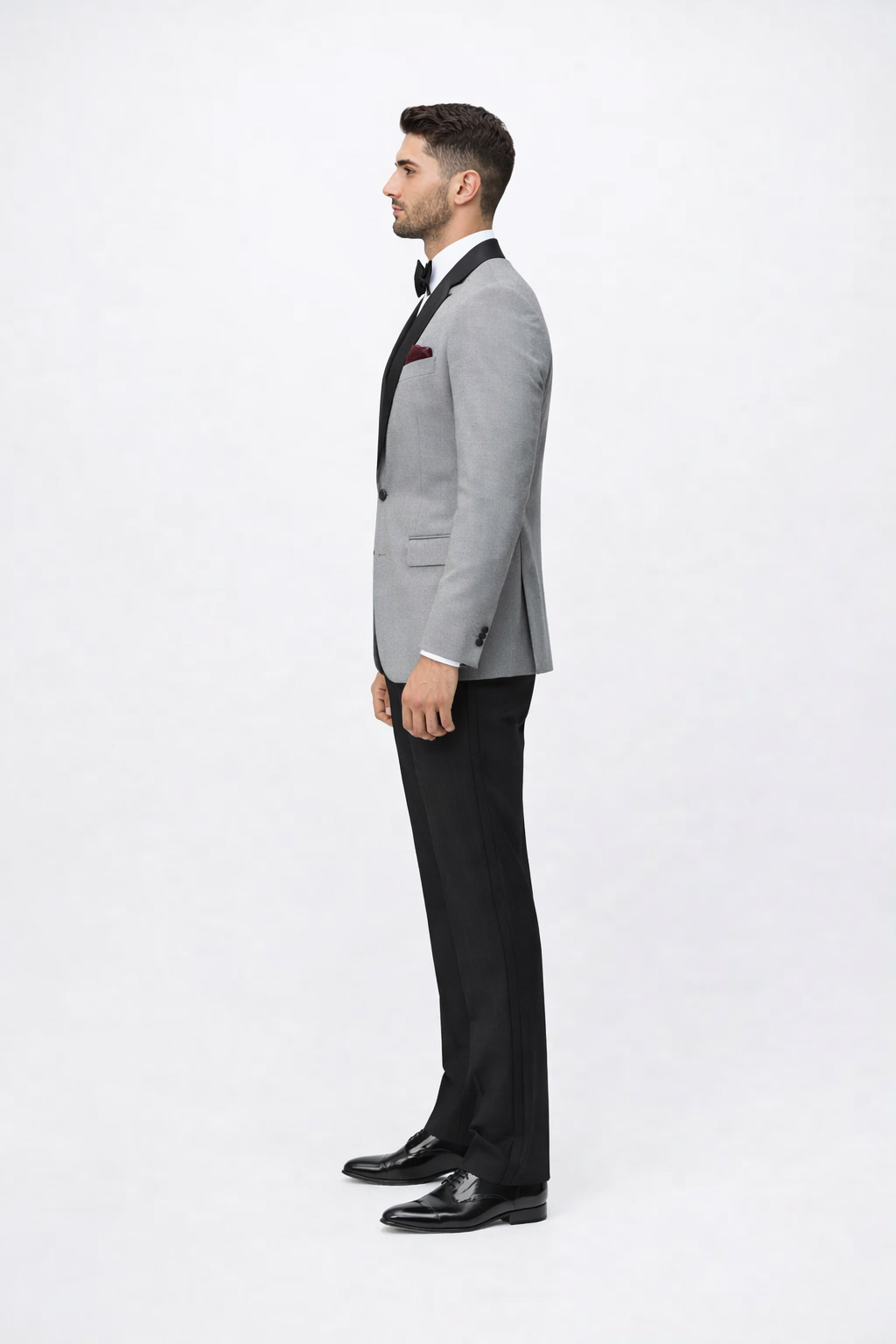 Grey Groom Suit - Mens Gray Wedding Suit