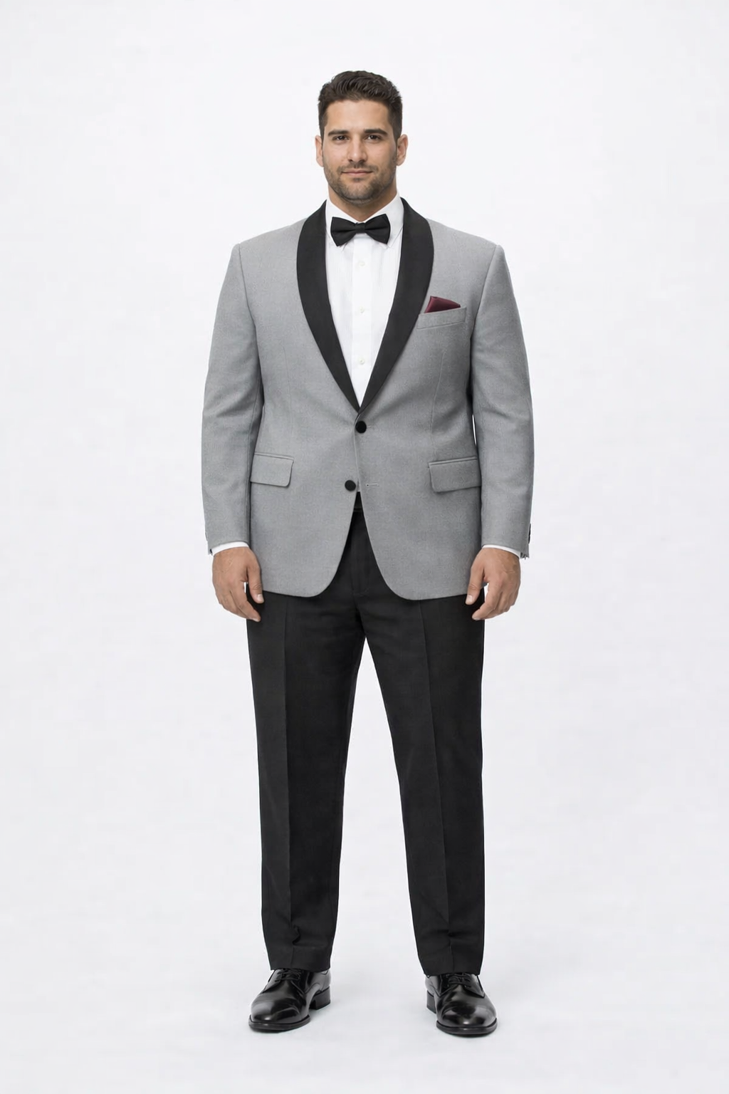 Grey Groom Suit - Mens Gray Wedding Suit