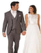 Mens Grey Groom Suit - Grey
