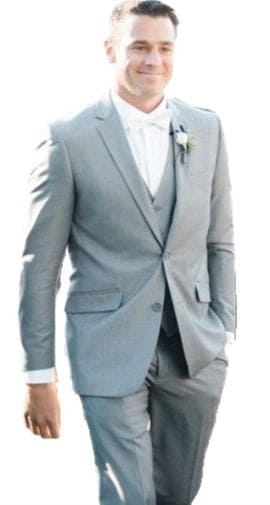 Mens Grey Groom Suit - Grey Suits