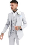 Mens Suit - Grey Groomsmen Suits