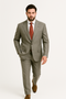 Mens Regal Fit Suit - Beige Suit