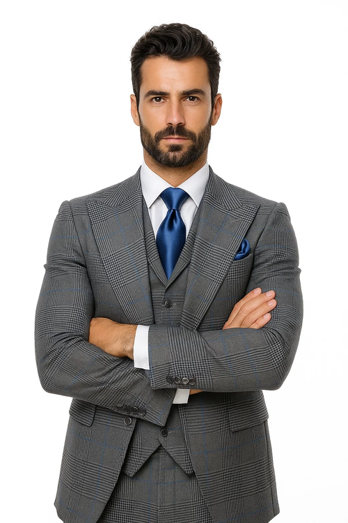 Classic Fit Gray Color by Rossiman