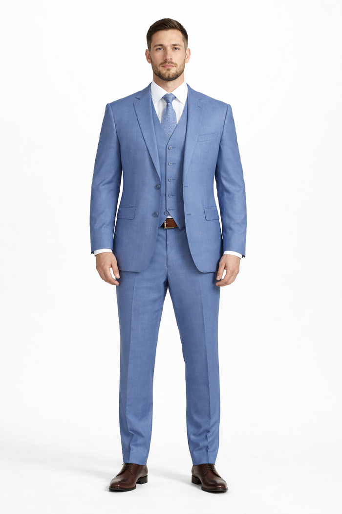 Groomsmen Suits Dusty Blue