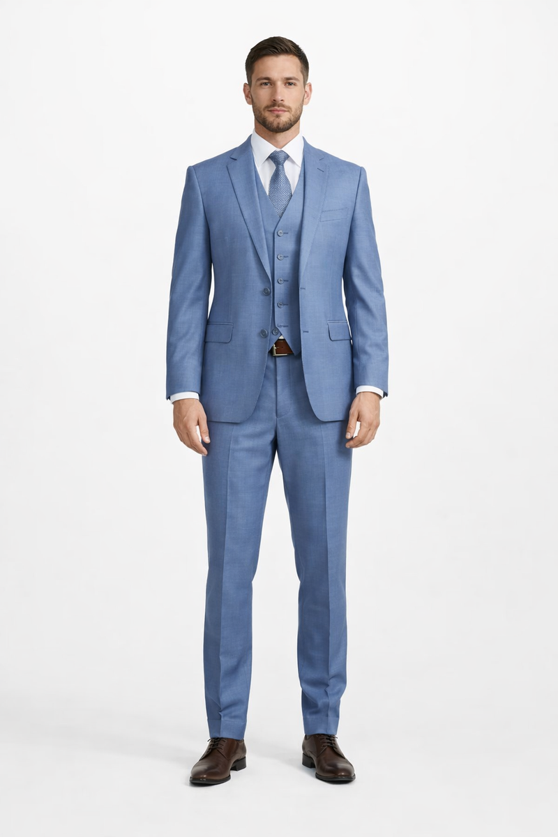 Groomsmen Suits Dusty Blue