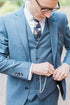 Dusty Blue Groomsmen Suits - AlbertoNardoniStore