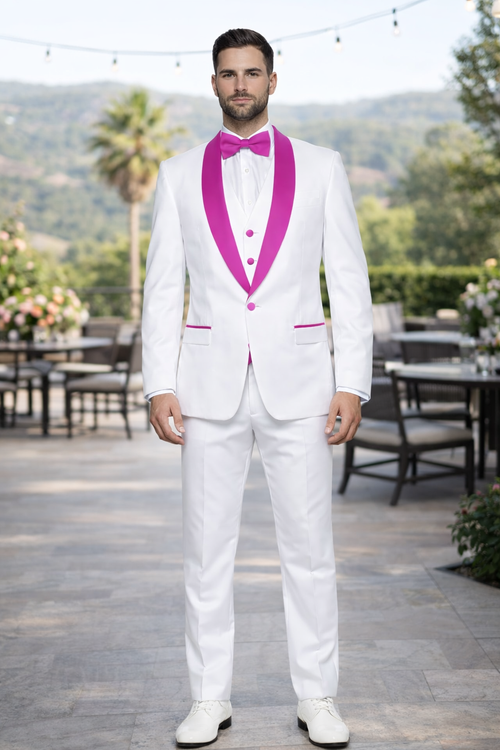 Hot Pink Tuxedo