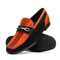 Marco Di Milano Hugo - Orange & Black Leather Dress Shoe