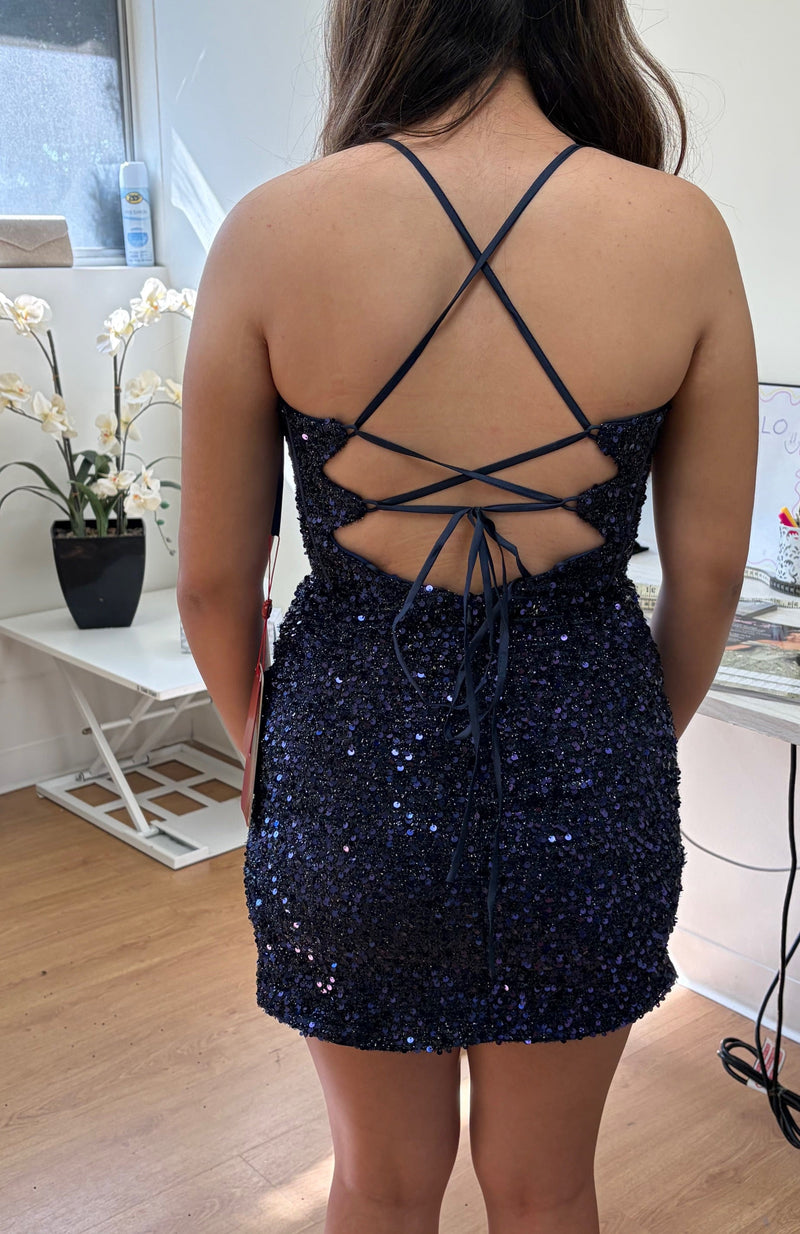 Dama Dresses for Quinceanera in Navy Style MQ2085 Quince Outfit