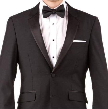 Suit And Shirt Combinations Slim Slim Fit Groom & Groomsmen Suits Wedding Suits & Tuxedo + Black + Free Shirt & Tie