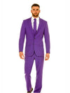 Men's Light Purple ~ Dark Lavender 2 Button Jacket + Pants