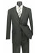 3 Piece Plaid Suit -Olive Mens Plaid Suit