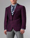 Mens Big and Tall linen Suit Burgundy Suit