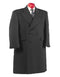 Mens Overcoat -Mens Long Wool Topcoats- Topcoat For Men-Mens Double breasted Overcoat - "Dark Gray" Double breasted Coat