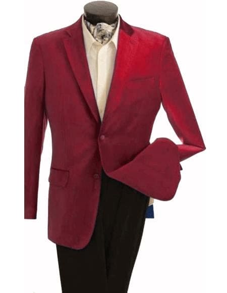 Men's Burgundy ~ Maroon ~ Wine Fashion Imported Suit