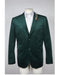 Mens Green Velvet Blazer