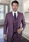 Men's Mauve Ultra Slim Fit Prom 2025 Suit