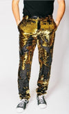 Rewrite Gold Mens Sequin Pants $140