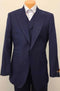 Mens Suit - Classic Fit Suit - Pleated Pants - Suit With Double Breasted Vest