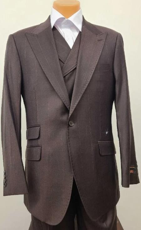 Men Italian Suits For Wide Lapel Suit