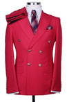 Red Slim Fit Suit - AlbertoNardoniStore