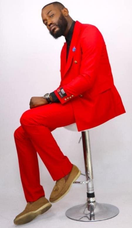 Red Slim Fit Suit - AlbertoNardoniStore