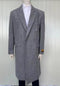 Mens Overcoat -Mens Long Wool Topcoats- Topcoat For Men-Mens Full Length And Cashmere Overcoat - Winter Topcoats - Grey Coat