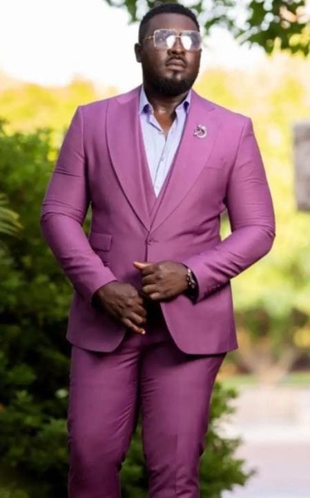 Mens Lavender Suit - Lilac Suit - Two Button Suit