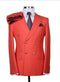 Red Slim Fit Suit - AlbertoNardoniStore