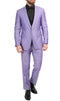 Mens Lavender Tuxedo