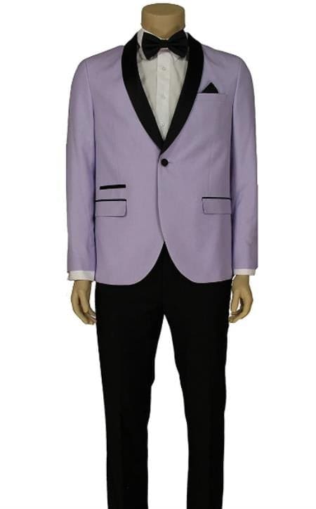 Men Lavender Tuxedos