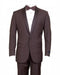 Dark Brown Tuxedo - Brown Wedding Suit - AlbertoNardoniStore