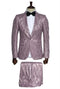 Lavender Paisley Suit - Fashion Prom Tuxedo - Wedding Suit