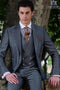 Mens Wide Lapel Suits - Gray