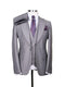 Big Lapel - Wide Lapel - Tom Ford Style Suit - Ticket Pocket - Gray