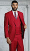 Red Slim Fit Suit - AlbertoNardoniStore