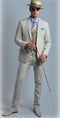 Mens Great Gatsby Costume - Great Gatsby Suit - Gatsby Clothes (Vest + Pants + Suit Shirt Tie Package)