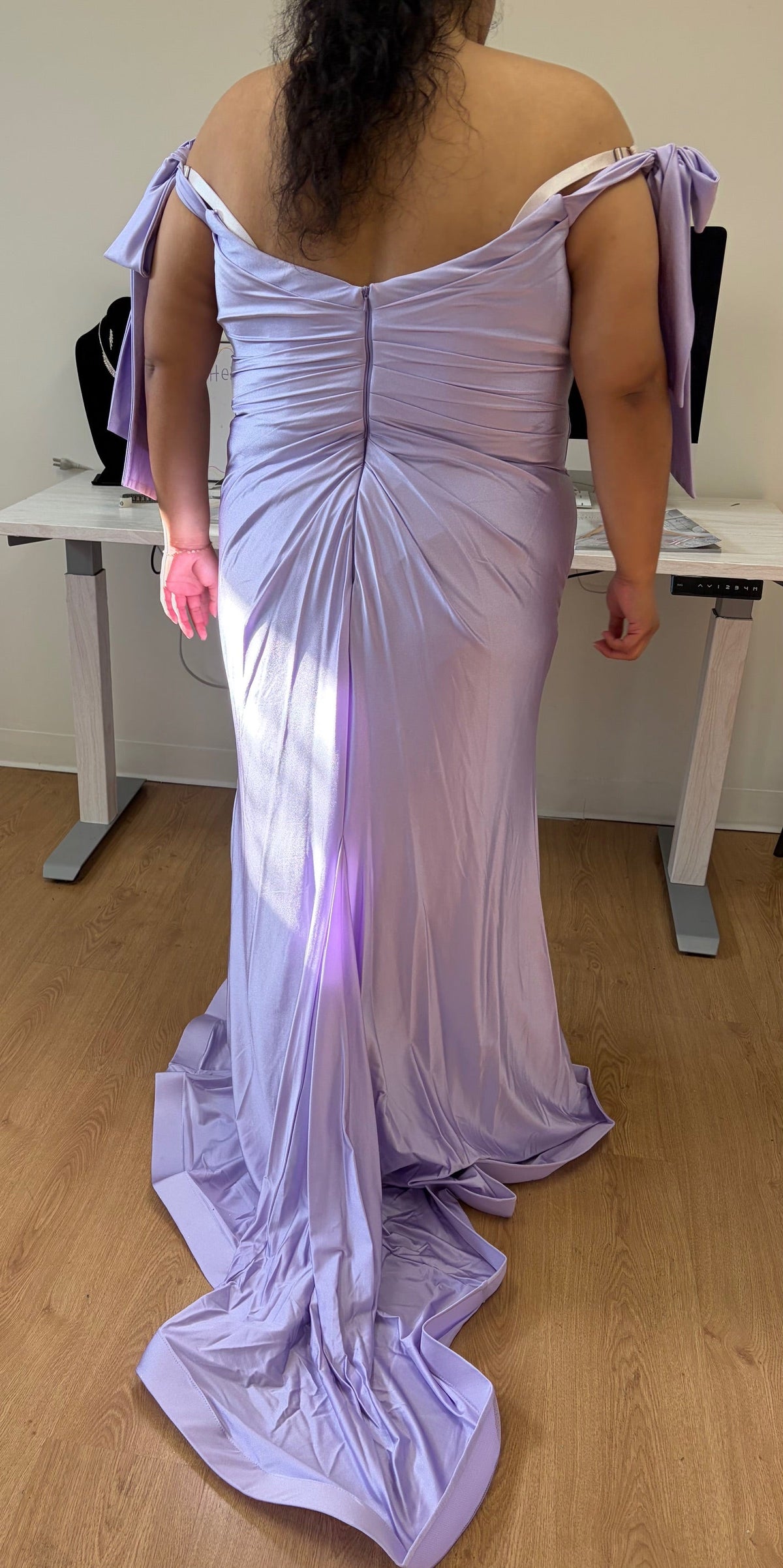 Plus Size Long Evening Gown Maxi Formal Dress for Women