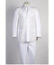 Mandarin Collar Tuxedo - Mandarin Tuxedo - No Collar Suit - White Suit