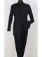 Mandarin Collar Tuxedo - Mandarin Tuxedo - No Collar Suit - Navy Suit